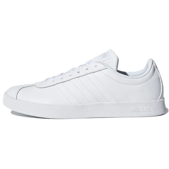 Adidas Neo VL Court 2.0 Skateboard Shoes Women's Low-Top Bright White