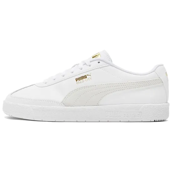 PUMA OSLO-CITY Skateboarding Shoes Unisex Low-top White/Gray