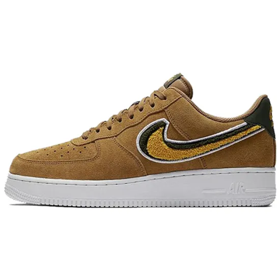 Nike Air Force 1 Low 3D Chenille Swoosh Muted Bronze