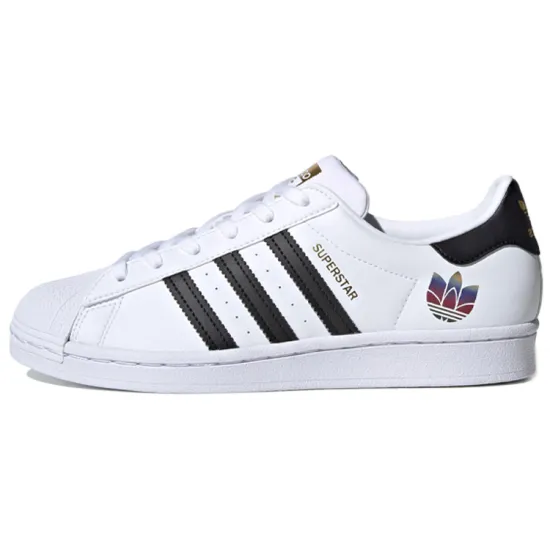 Adidas Superstar Trefoil White Black Women's