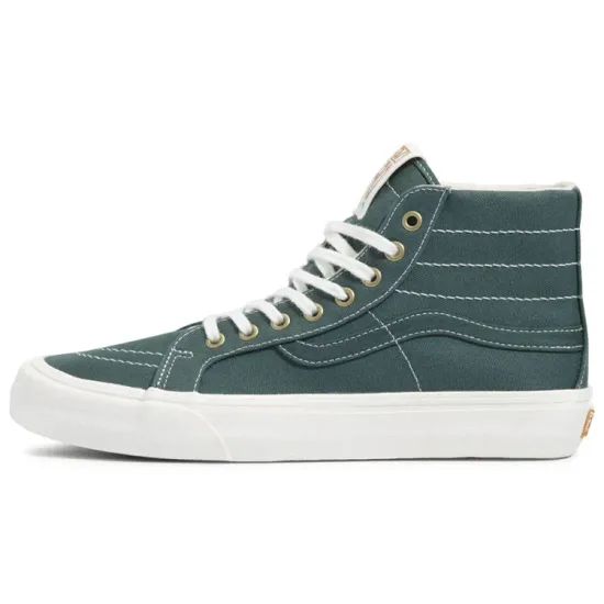Vans SK8 Skateboarding Shoes Unisex High-top Green