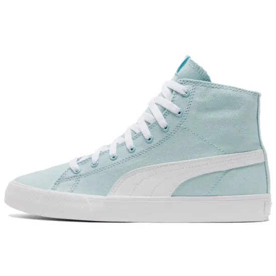 Puma Bari Skateboarding Shoes Unisex High-top White/Royal Blue