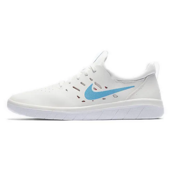 Nike SB Nyjah Summit White Light Blue Fury