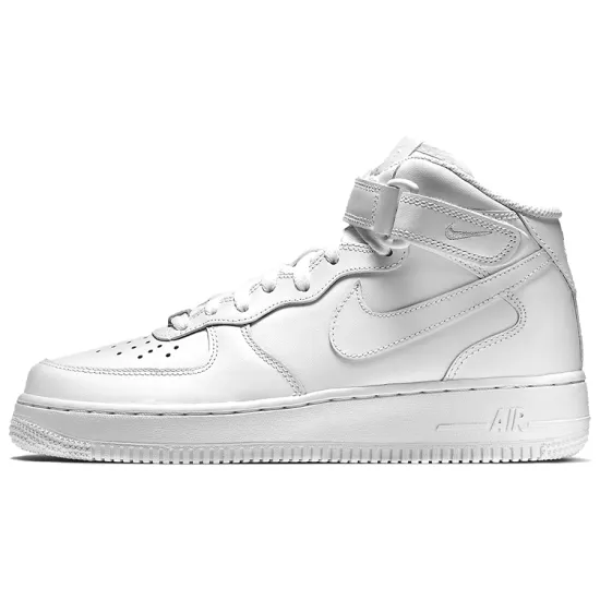Nike Air Force 1 '07 Mid ''Triple White'' Sneakers