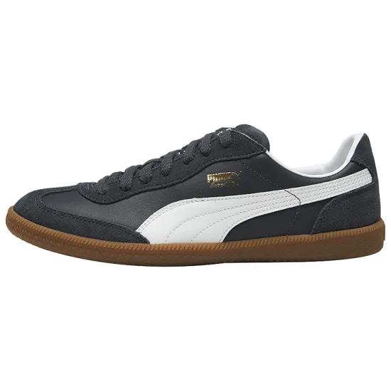 PUMA Liga Skateboarding Shoes Unisex Low-top Black/White/Brown