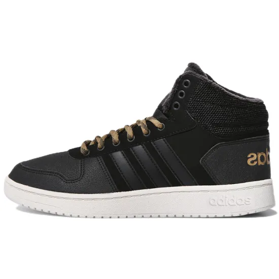 Adidas Neo Hoops 2.0 Skateboard Shoes Unisex Mid-Top Black
