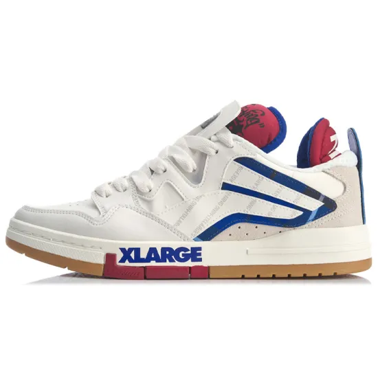 Xlarge X LiNing Wei Wu PRO Skateboard Shoes Men Low-Top Snow White