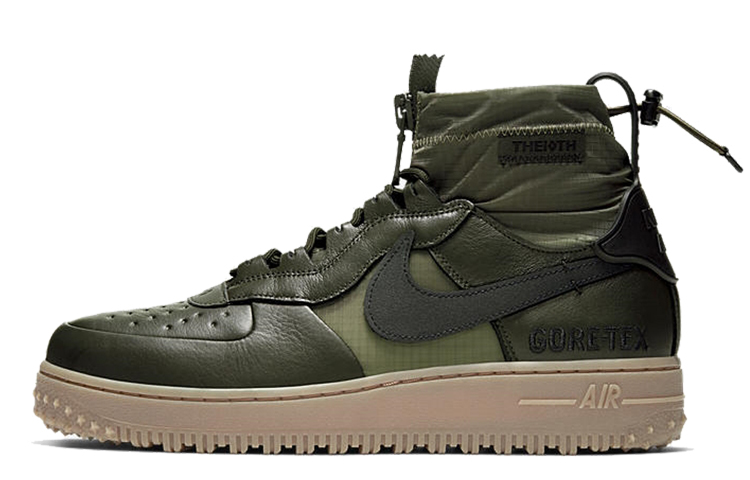 Unisex Nike Air Force 1 High Skate shoes Sequoia/Medium Olive/Gum Medium Brown/Black