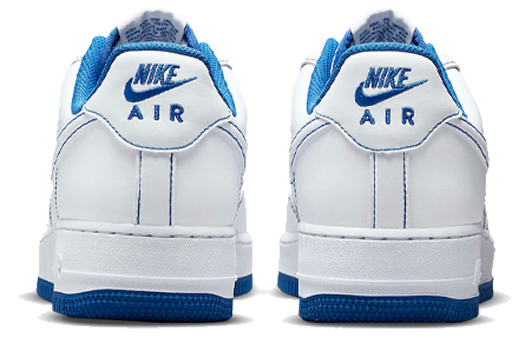 Nike Air Force 1 Low '07 White Game Royal - 4