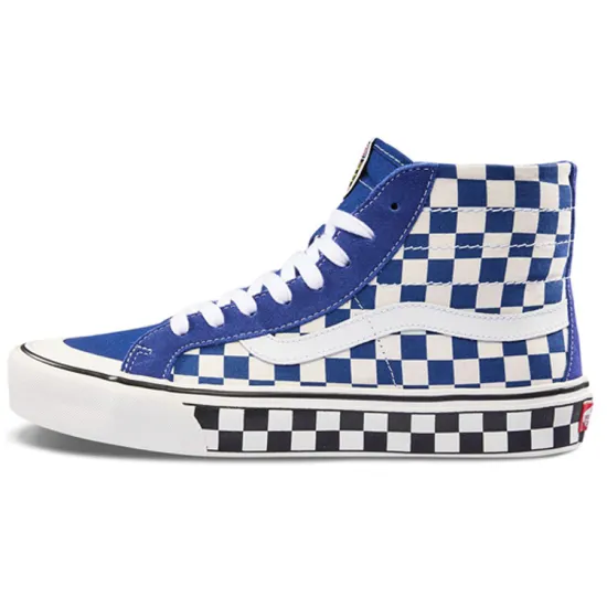 Vans SK8 Skateboarding Shoes Unisex High-top Blue