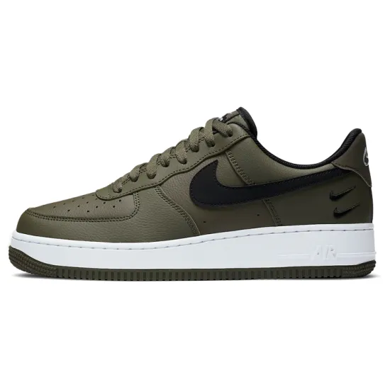 Nike Air Force 1 Low '07 Olive Black Double Swoosh