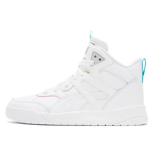 Puma Backcourt Skateboarding Shoes Unisex Mid-top White
