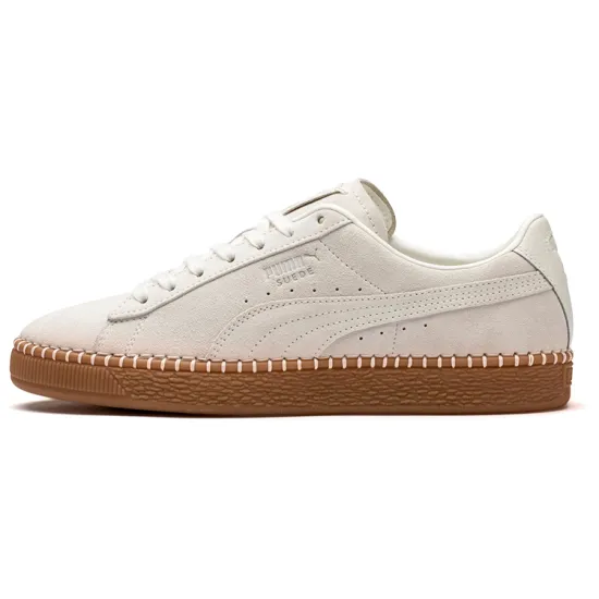PUMA Suede Skateboarding Shoes Unisex Low-top White