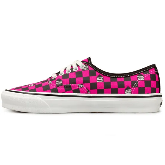 Vans Authentic Skateboarding Shoes Unisex Low-top Pink/Black/White