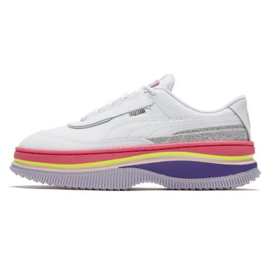 Puma DEVA Skateboarding Shoes Women's Low-top White/powder