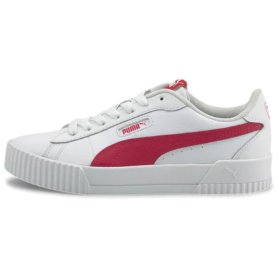 Puma Carina Skateboarding Shoes Women's Low-top White/Red