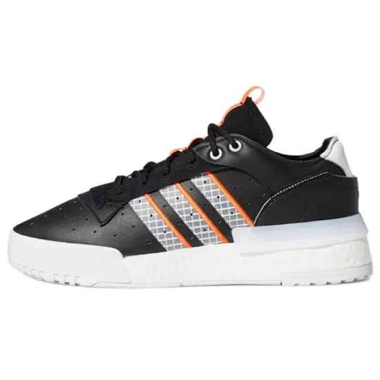 Adidas Originals Rivalry Skateboard Shoes Men Low-top Black/Orange/White