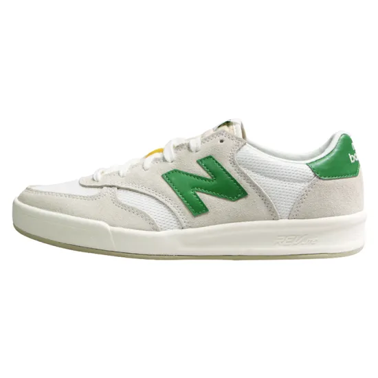 New Balance NB 300 Skateboarding Shoes Unisex Low-top White/green