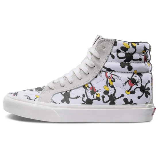 Vans Disney X Geoff McFetridge X SK8 Hi Mickey's 90th