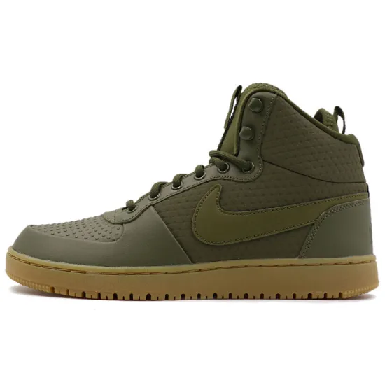 Nike EBERNON Skateboarding Shoes Men Mid-top Military Green