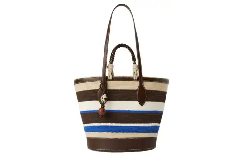 Loro Piana Cotton Fabric Handbag Large Women's Multicolor
