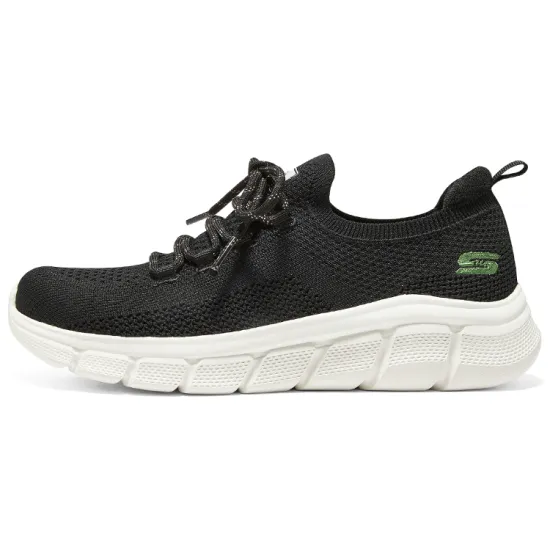 Skechers Anti-Slip Wear-Resistant Low-Top Casual Shoes Women's Black