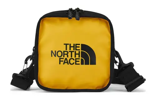 THE NORTH FACE 2.5L One Shoulder Crossbody Outdoor Bag Canvas Yellow Unisex