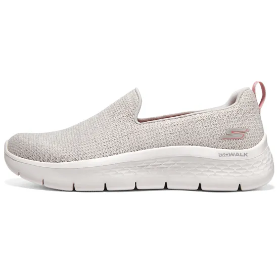 Skechers GO WALK Anti-Slip Wear-Resistant Low-Top Casual Shoes Women's Light Gray