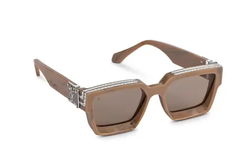 LOUIS VUITTON 1.1 Millionaires Sunglasses Camel