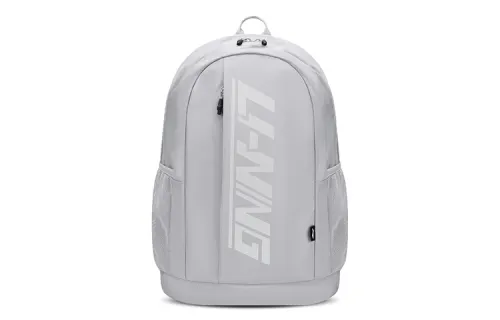 Li Ning Polyester Backpack Regular Unisex Gray