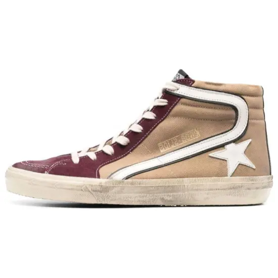 Golden Goose Slide Logo-patch Sneakers