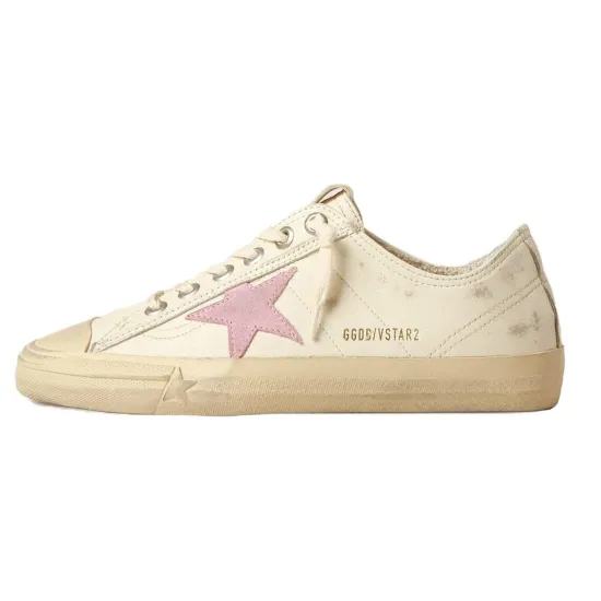 Golden Goose V-Star Leather Sneakers
