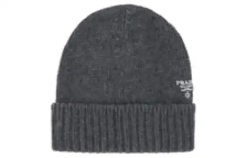 PRADA Beanies Men's Black