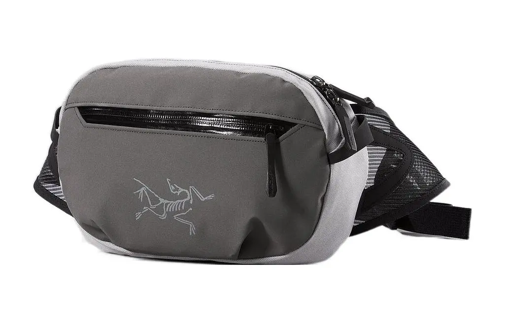 Arc'teryx 0.7L Fanny Pack Outdoor Bag Nylon Gray White Unisex