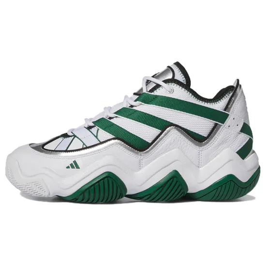 Adidas Originals Top Ten Vintage Basketball Shoes Men Mid-top White/green