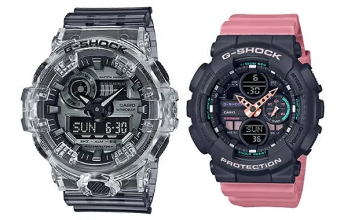 CASIO Unisex Liquid Crystal/Analog Dual Display Series 53.4mm Black Watch