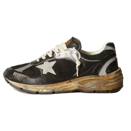 Golden Goose Running Dad Black Grey