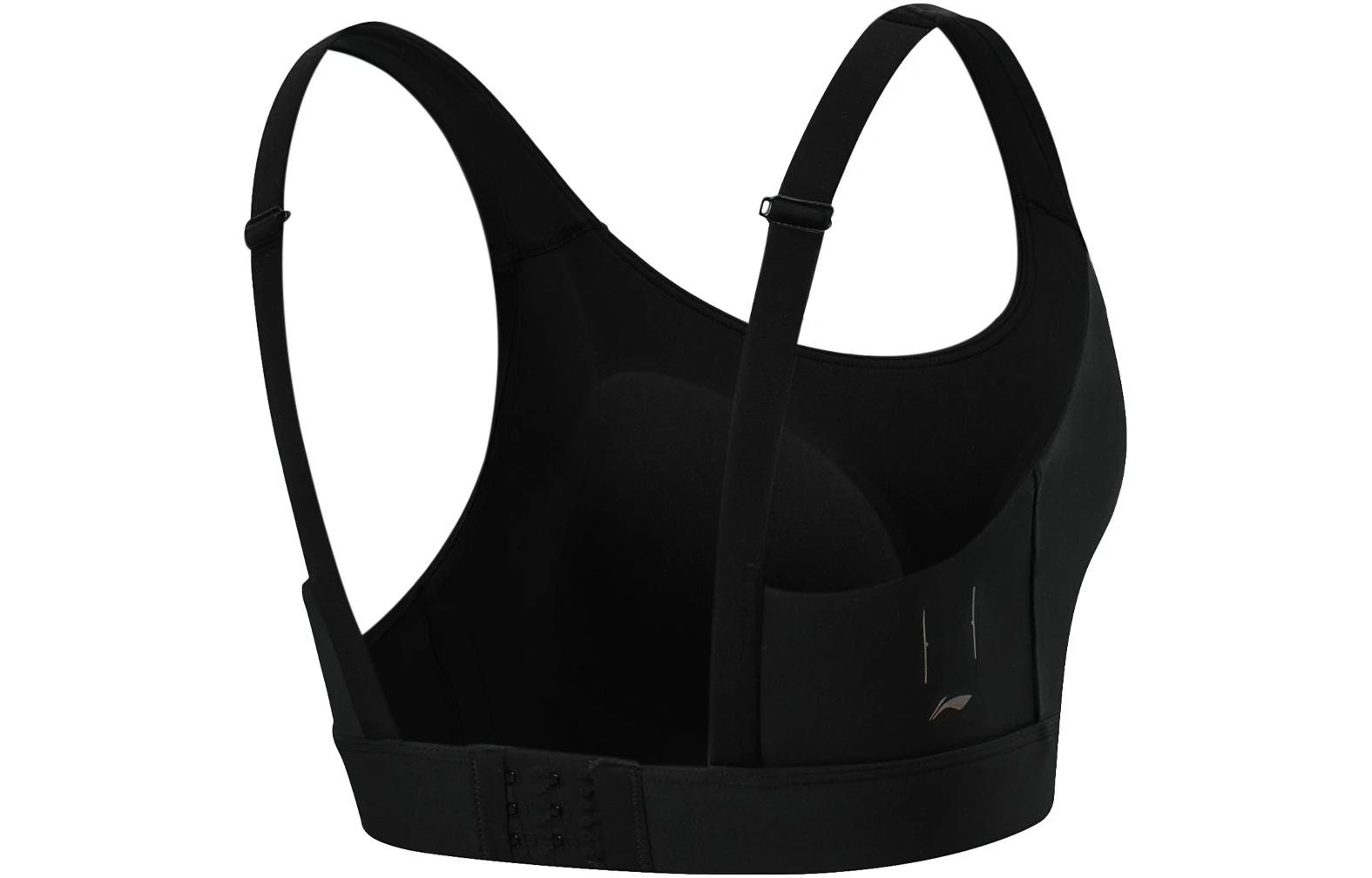 Li Ning Fitness Series Sports Underwear Women’s Black Moderate