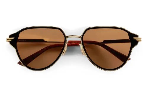 Bottega Veneta Aviator Frame Sunglasses