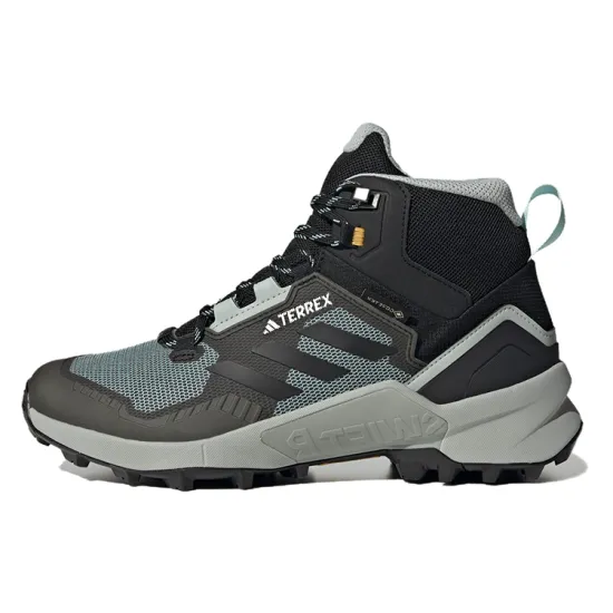 Adidas Terrex Swift R3 Mid Gore-Tex Semi Flash Aqua Core Black Wonder Beige Women's