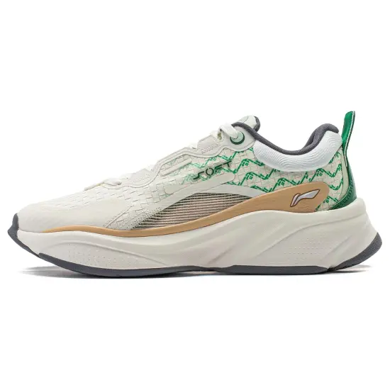 LINING Soft Series Casual Shoes Men Low-Top White/Green
