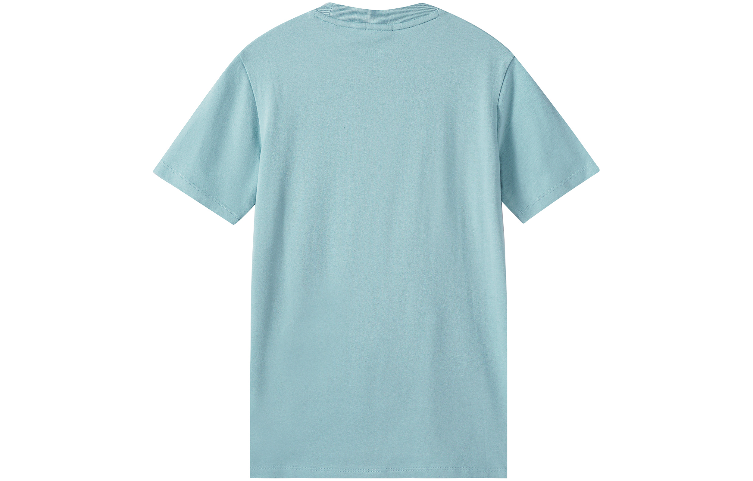 Женская футболка adidas originals Trefoil Tee (синяя) — фото 2