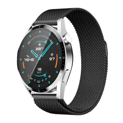 Zhongwo Strap Huawei Compatibility Stainless Steel Material 46mm Unisex