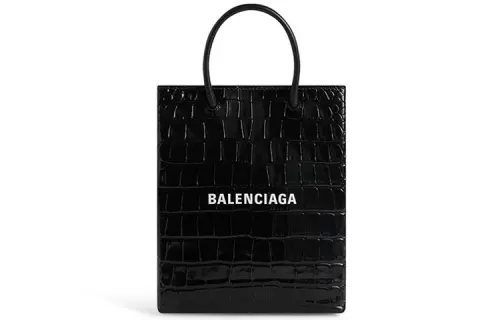 Balenciaga Calfskin Tote Bag, Shopping Bag, Shoulder Bag, Crossbody Bag, Handbag Large Women's Black