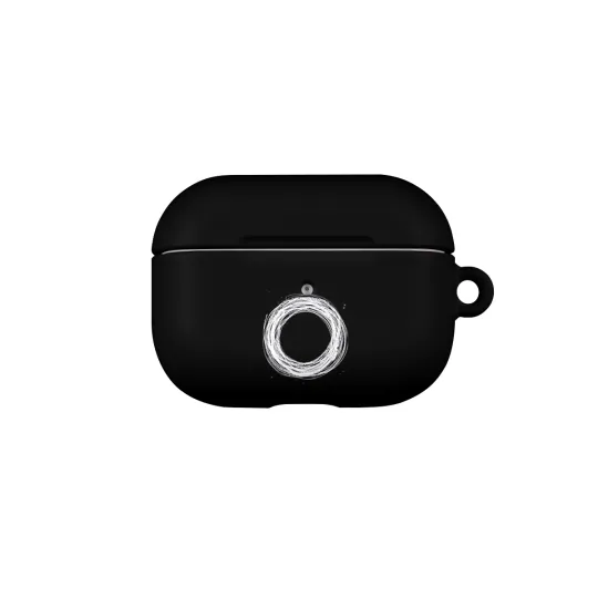 Keshami Compatibility With Apple AirPods Pro 3/Pro 2/AirPods 4/3 PC Matte Hard Shell Individual Circle Headphone Cases