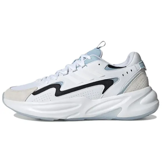 Adidas Neo Ozelle Running Shoes Unisex Low-Top White Blue/Gray