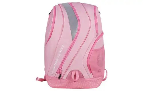 Li Ning CBA Collection Polyester Backpack Regular Unisex Leather Pink