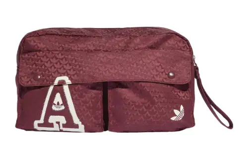 Adidas Originals Fabric Wrist Bag Fanny Pack Extra Large Women's Red