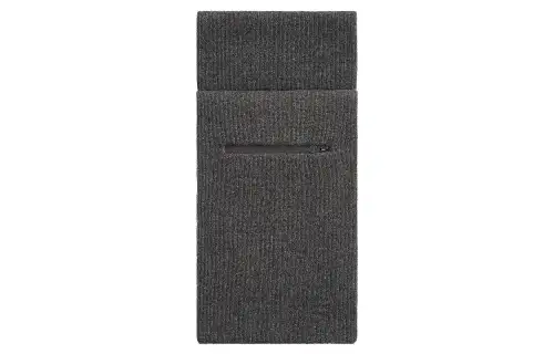 HERMES Knit Scarves Men's Gray