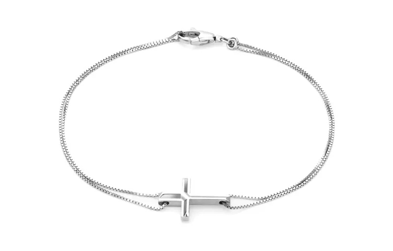 GUCCI 18K White Gold Bracelets Women's Silver